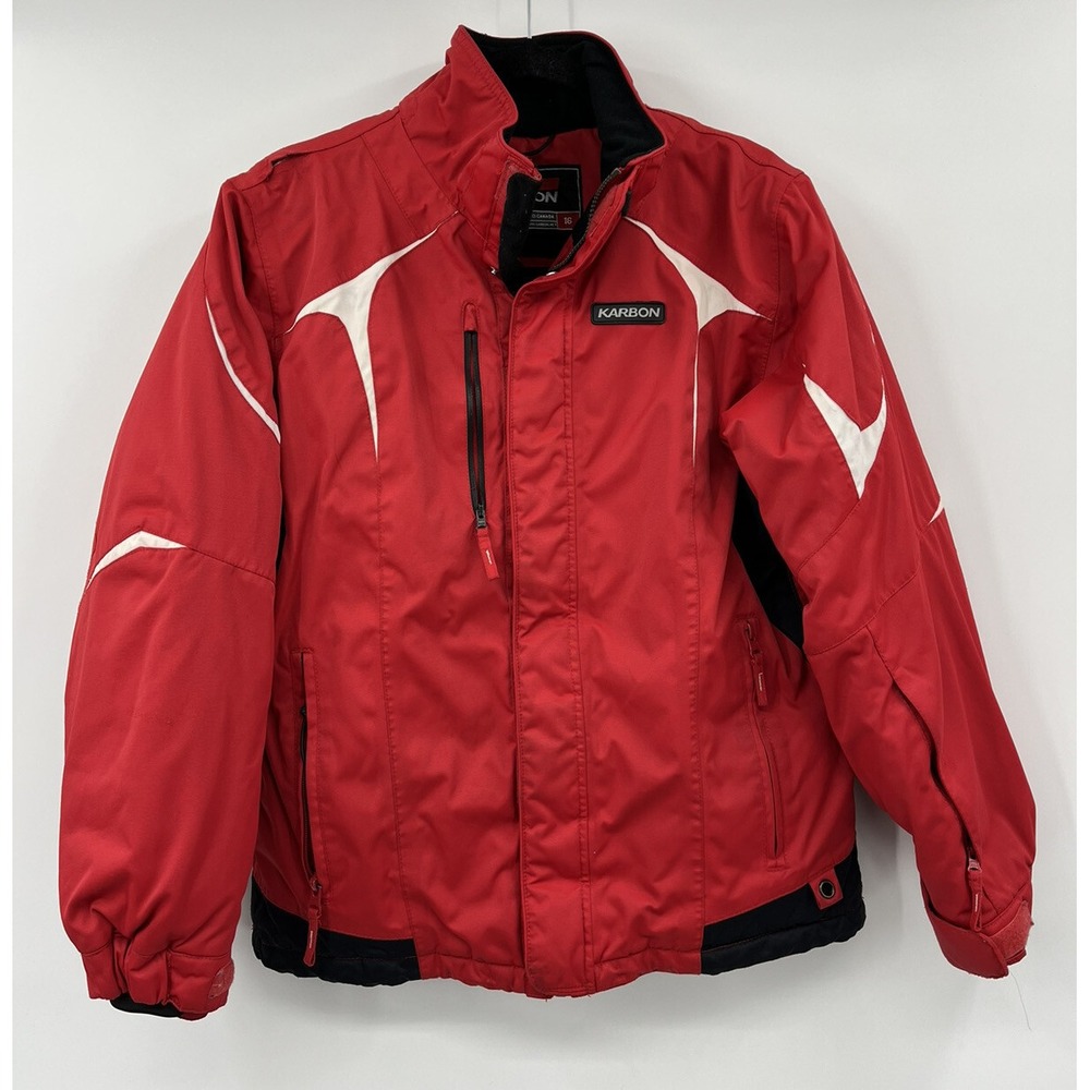Karbon Ski Jacket Coat Schure Sports Toronto Heavy Warm Youth Size 16
